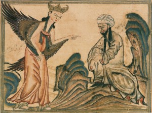 Mahomet et Gabriel